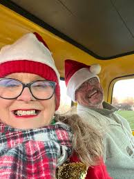 John Eastridge with Citizens Bank In Campbellsville promoting the CB  Express Model Train. For over 40 years the young and old have been  fascinated with the train. This Saturday afternoon the train