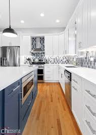 In this luxury kitchen, the concrete floor and. A Sleek Modern Chicago Kitchen