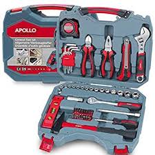 Une caisse comprenant tout le nécessaire pour le bricolage et le dépannage en général. Workpro Caisse A Outils Complete Professionnelle Avec Mallette En Aluminium Boite A Outils Complete Pour Reparation Dommestique Ou De Travail 119 Pieces Amazo