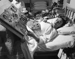 Biografia De Frida Kahlo En Ingles Frida Kahlo Painting While In Bed Rest Frida Kahlo Fotos Frida Art Frida Kahlo Pinturas