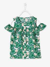 La chemise ou blouse pour fille pour un look décontracté et raffiné. Chemise Fille Enfant Blouses Chemises Et Tuniques Pour Filles Vertbaudet