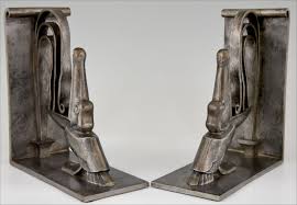 We did not find results for: Pair Art Deco Wrought Iron Pelican Bookends Edgar Brandt France 1924
