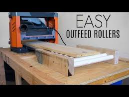 How To How To Make Simple But Efficient Out Feed Rollers From Very Inexpensive Materials Which Pair With Many S Woodworking Shop Projects Woodworking Table Saw