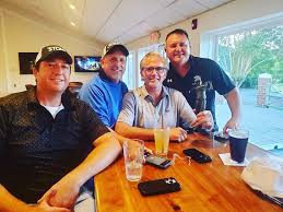 Congrats to the Wednesday Twilight winning team featuring Joe Barco, Meade  Hinton, Frank Varljen and Matt Zubey! Join us each Wednesday at 5:30 to  meet other golfing members and compete for your