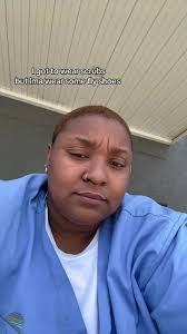 Stud in All Black Scrubs