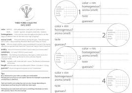 When it's time to start the tasting, pass out our free printable scorecard to friends with a pen or pencil. Wine Tasting Colours And Tips Three Forks Collective