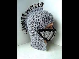 Designed by the feisty hooker©. Diy Knight S Helmet Hat Free Crochet Tutorial King Arthur S Court Viking Hat Gladiator Halloween Youtube