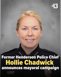 JUST IN: She plans to hold a media briefing later this morning. DETAILS >>  https://www.ktnv.com/news/former-henderson-police-chief-announces-mayoral-campaign