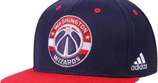 Men S Adidas Blue Red Washington Wizards On Court Adjustable Snapback Hat Snapback Hats Washington Wizards Blue Adidas
