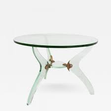 The fontana coffee table is part of a collection that includes bedside tables, bookshelves, and benches. Fontana Arte Glass And Bronze Coffee Table Attributed Fontana Arte Italian Mid Century Modern