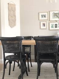 Black Boho Dining Chairs Rattan Dining Chairs Boho Dining Chairs Dining Chairs