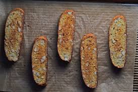 There are 2 variations here: Vanilla Almond Gluten Free Biscotti Classic Twice Baked Cookies