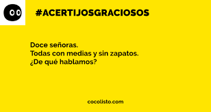 Es una falta de rigor y responsabilidad continuar con la aplicación de las art que fuerzan la fecundación con gametos en estado no fecundante. Mas De 10 Adivinanzas Dificiles De Adivinar Con Respuestas Cocolisto