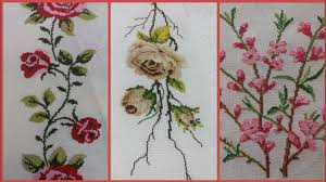 Check spelling or type a new query. Beautiful Cross Stitch Border Flowers Designs Youtube