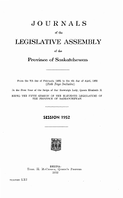 JOURNALS LEGISLATIVE ASSEMBLY