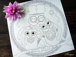 Owl Family Printable Coloring Page Owl Coloring Pages Love Coloring Pages Printable Coloring Pages