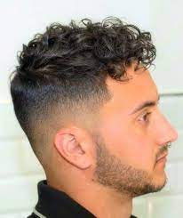 15 Romantic Haircuts Men With Curly Hair Can Try To Impress His Date Curly Hair Men Curly Hair Fade Fade Haircut Curly Hair