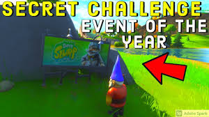 The fortnite new year's event for 2020 sees a huge disco ball appear in the sky with a countdown taking place until the turn of the hour. Secret Gnomes Challenges The Event Of The Year 20 000 Xp Reward Fortnite Season 4 Chapter 2 Youtube
