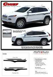 Details About 2014 2019 Jeep Cherokee Chief Side Decals Stripe Graphic 3m Pro Kit Pds2806