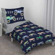 Once completed the garbage truck bed will fit two twin size mattresses that should measures 39 inches wide x 75 inches long each, and in total the bed will measure 140 inches long x 53 inches wide. Dump Truck Bedding Wayfair