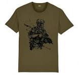 Fighting Soldier T-Shirt Olive