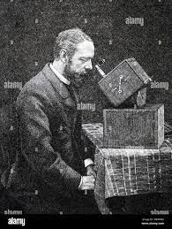 Gravur Von Frederic Eugene Ives (1856-1937) Amerikanischer Erfinder. Vom 19.  Jahrhundert Stockfotografie - Alamy