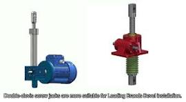 Screw Jack With Right And Left Threaded Spindles