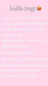 Baddie Songs In 2020 Playlist Names Ideas Throwback Songs Vibe Song