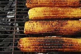 درة مشوية Coal Grill Food Corn