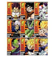 The ninth and final season of the dragon ball z anime series contains the fusion, kid buu and peaceful world arcs, which comprises part 3 of the buu saga. Dragonball Z Dragon Ball Z Complete Uncut Series Season 1 9 New Fast Shipping 75 99 Picclick