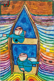 Friedrich stowasser, plus connu sous le nom de friedensreich hundertwasser regentag dunkelbunt, né le 15 décembre 1928 à vienne en autriche et mort à bord du queen elizabeth 2 le 19 février 2000, est un artiste autrichien, également architecte, du xxe siècle. Rainbow Fetches Record Sum Im Kinsky Auction House
