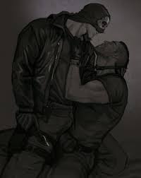 Rule 34 - 2boys Absurdres Bara Call Of Duty Call Of Duty: Modern Warfare 2  Couple Facial Hair Gay Ghost (modern Warfare 2) Gloves Greyscale Highres  Holding Holding Weapon Jacket John Mactavish