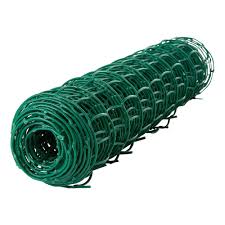1m wide x 30m per roll. 50mm Hole Green Plastic Garden Mesh H50cm X L5m Wire Fence