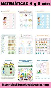 Se presentan a continuación algunos juegos que para su ejecución requiere de conocimientos matemáticos, que están incluidos en los diversos temarios del ministerio de educación pública, espero sea de gran ayuda este aporte para. Cuaderno Matematicas 4 Y 5 Anos Materiales Educativos Para Maestras