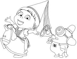 Dogs love to chew on bones, run and fetch balls, and find more time to play! Drawing Despicable Me 130360 Animation Movies Printable Coloring Pages