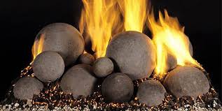 Fire pits └ outdoor heating, cooking & eating └ yard, garden & outdoor living └ home & garden all categories food & drinks antiques art baby books, magazines business cameras cars, bikes, boats clothing, shoes & accessories coins. Ceramic Fire Ball Spheres For Fireplace Or Fire Pit