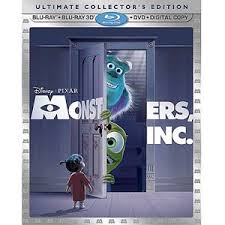Monsters Inc Combo Pack 3d Blu Ray Blu Ray Dvd Digital Copy Walmart Com Scary Movies For Kids Monsters Inc Disney Monsters