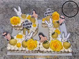 Shop our best value bunny cake topper on aliexpress. Mabel On Twitter Bad Bunny Cake I Did Today