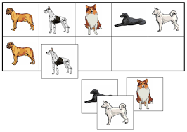 Dog Match Up Memory Game Dog Match Memory Games Memories