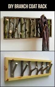 Coat rack blackened lemon tree made with polished natural lemon tree with black painting. Best Tree Branch Shelf Awesome Ideas Tree Woodprojectsfordogs In 2020 Diy Coat Rack Tree Branch Crafts Branches Diy