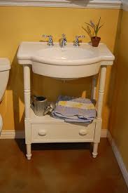 Uniquely designed, quality bathroom vanities. A Vanity For The Black And White 1940s Bathroom 7 Day Gut Renovation Chronicles Retro Renovation