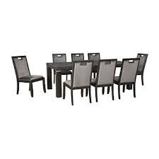 Shop dining room chairs and dining room funiture sets in a variety of styles at jcpenney. Signature Design By Ashley Hyson 9 Piece Dining Set Color Darkbrown Jcpenney