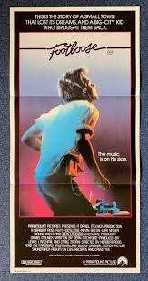 From 4x6 to 23x33 inch; All About Movies Footloose Movie Poster Original Daybill 1984 Kevin Bacon Lori Singer