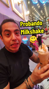 Probando Milkshake en @Budapest💙 #andresenorbita #andresenorbitayout...