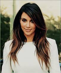 Browse tips for maintaining your dark hair color in between salon visits straight from instyle beyoncé was nearly naked in givenchy. Kim Kardashian Ombre Hair Color Kim Kardashian And Style Icons