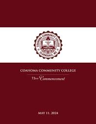 The 70th Commencement Program Booklet by CoahomaCC