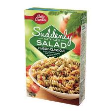 Drain and rinse briefly with cool water. Betty Crocker Suddenly Pasta Salad Classic Walmart Canada