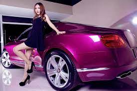 Pink haired woman anime character with wings wallpaper, anime girls. 10 Pink Car Hd Wallpapers Background Images