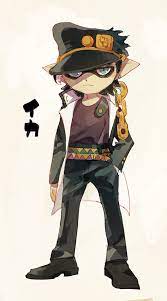 1boy Black Hair Chain Domino Mask Earrings Gakuran Green Eyes Hand In Pocket Hat Inkli Jojo Bizzare Adventure Jojo S Bizarre Adventure Jojo S Bizarre Adventure