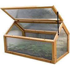 Oypla Wooden Garden Plant Vegetable Cold Frame Grow House Amazon Co Uk Garden Outdoors